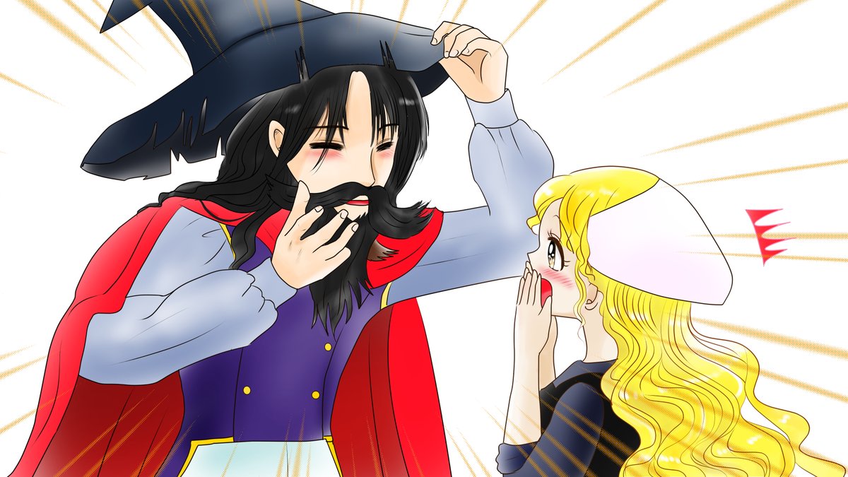 昨日描いた絵です(*'▽`*)
恋の魔法とおまじない、イラストACさん素材ちびモブ会社員、昔話つぐみひげの王様、恋まほ6月カレンダー下部分完成 