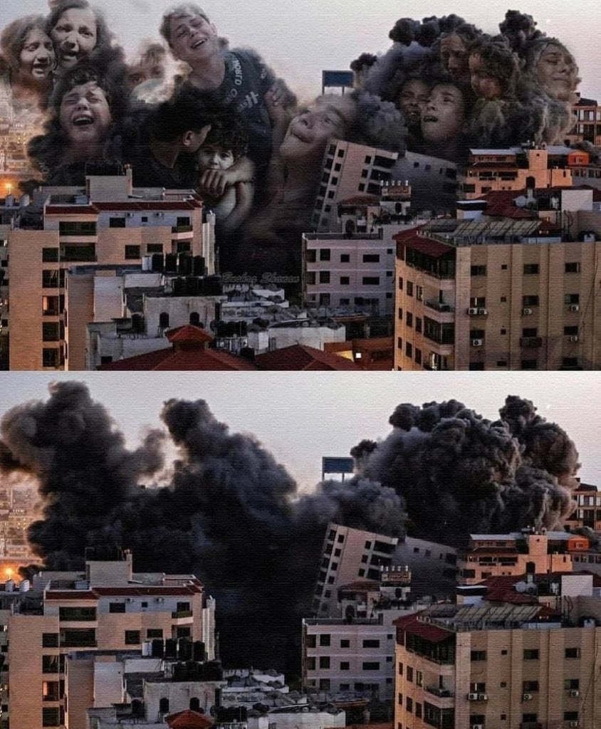 <a href="/UN/">United Nations</a> <a href="/UNPeacekeeping/">UN Peacekeeping</a> “You take my water,
burn my olive trees,
destroy my house,
take my job,
steal my land,
imprison my father,
kill my mother,
bombard my country,
starve us all,
humiliate us all,
but I am to blame:
I shot a rocket back.”
- Chomsky

#GazaUnderAttack
#GenocideinGaza