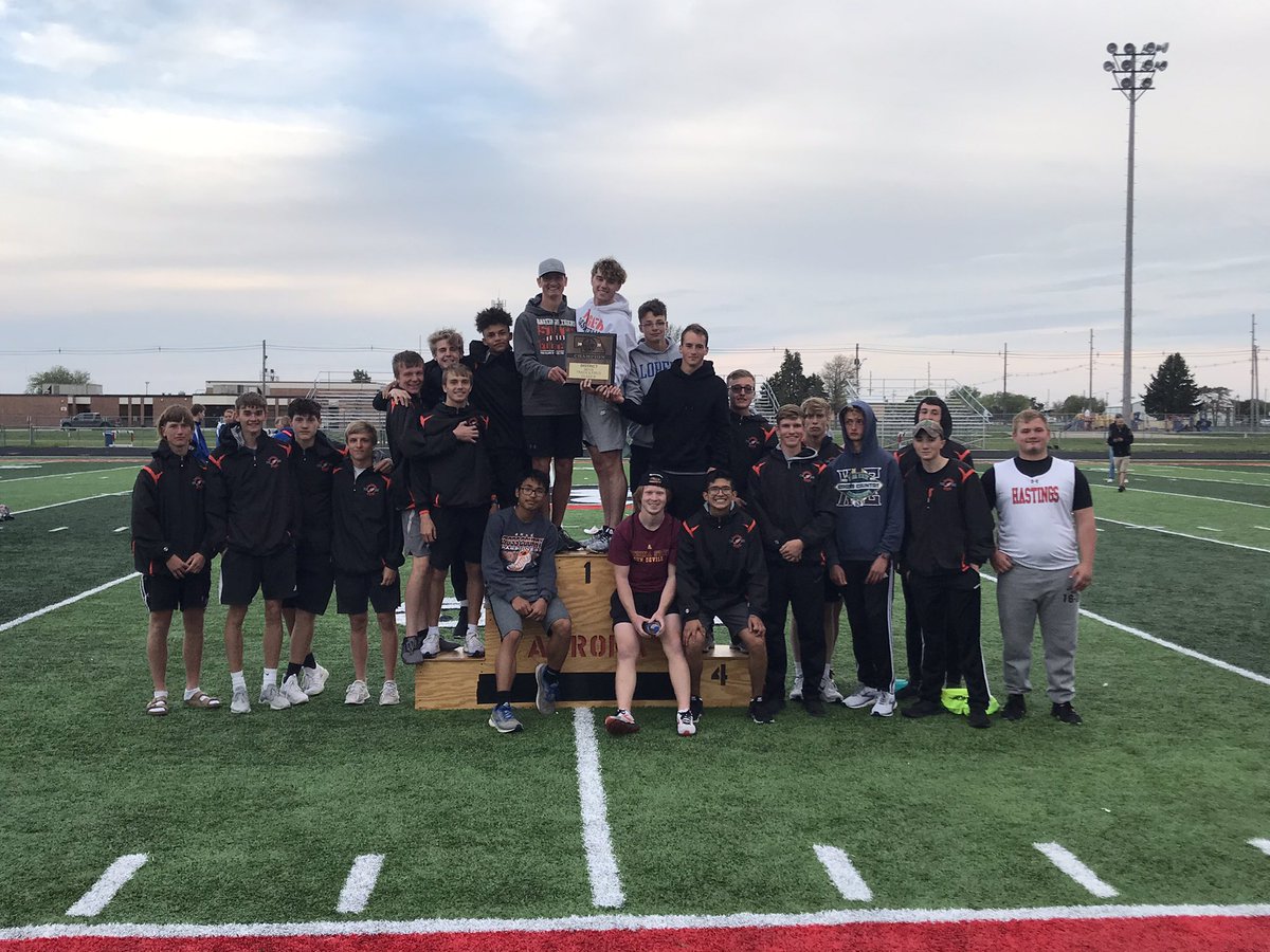 HastingsTigers's tweet photo. 2021 Boys Track District Champions 

Hastings Tigers

 #every1aTIGER https://t.co/AiQNjXjT31