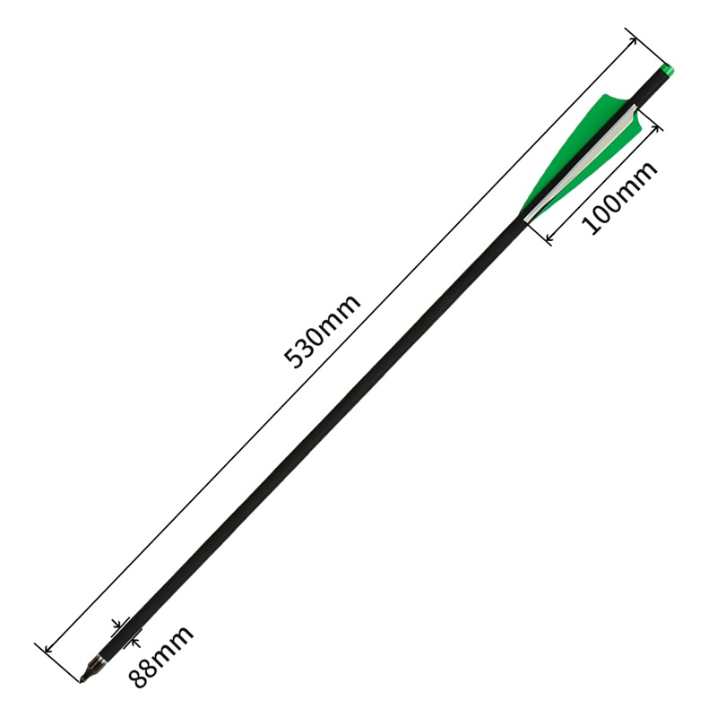TopArcheryGroup's tweet photo. 20 inch Carbon fiber Crossbow bolt carbon Crossbow arrow with ID 7.6mm OD 8.8mm for shooting and hunting https://t.co/M6Htbad6ov