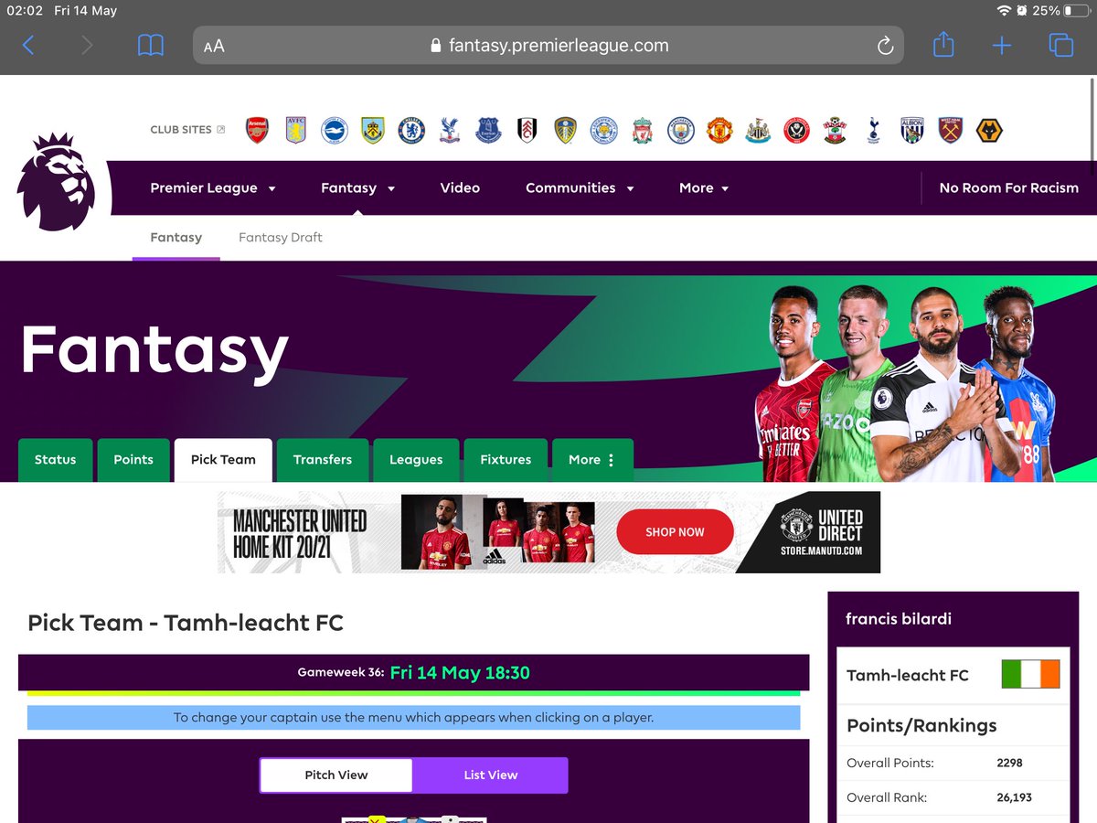 francisbilardi's tweet photo. #Fantasypremierleague #Mynewpersonalbest points #withthree Matches to spare.@FFH_Fergi @DiscussionFpl @FPLReaction @Capkin_FPL @NathanBaconFC @fpl_tactician @FPLCougars @mbah_FPL @PlanetFPLPod @dylan_rcm @FplMode @FPLFamily @MarchSimon @FFScout_Mark @ffscout_az https://t.co/D53j946qCN