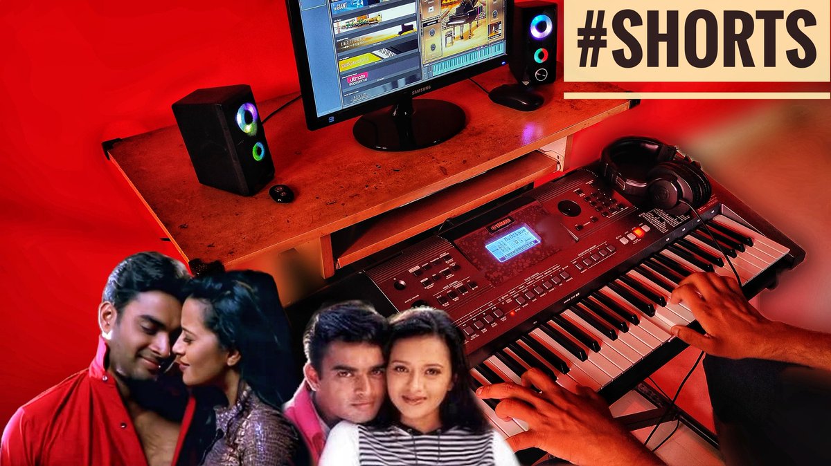 RaguMusician's tweet photo. #youtubeshorts #YouTubeMusic #musician_ragu
#trendingshorts #vaseegara #vaseegaracover #harrisjayaraj  #minnale #valentinesday2021 #jonitagandhi #Flstudio #kontakt_piano https://t.co/bQHMqSrwVW