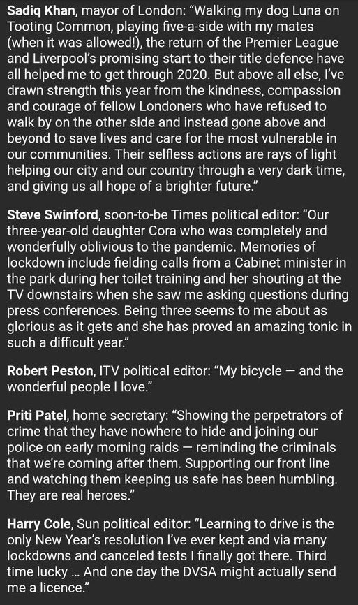 theashrb's tweet image. Question: "What got you through the last 12 months?"

One of these is not the same as the others...