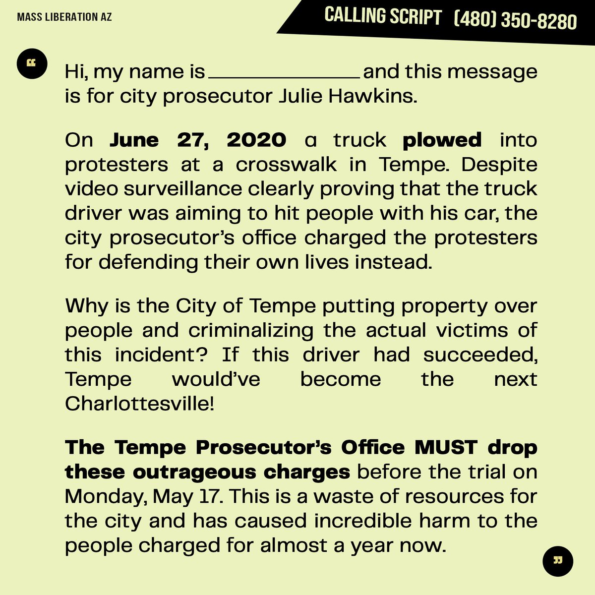 Mass Liberation Arizona tweet media