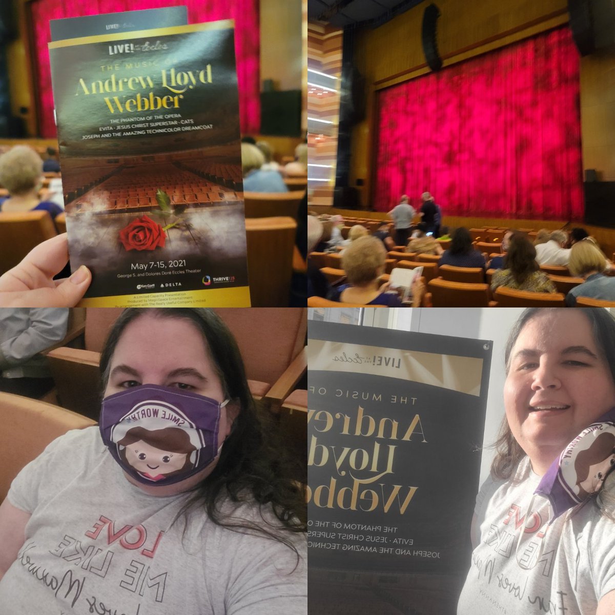 Here at <a href="/liveeccles/">Live at the Eccles</a> for a night of Andrew Lloyd Weber featuring my old teacher <a href="/dvbayles/">Dallyn Vail Bayles</a> 
#uttheater #supportthearts #andrewlloydwebber