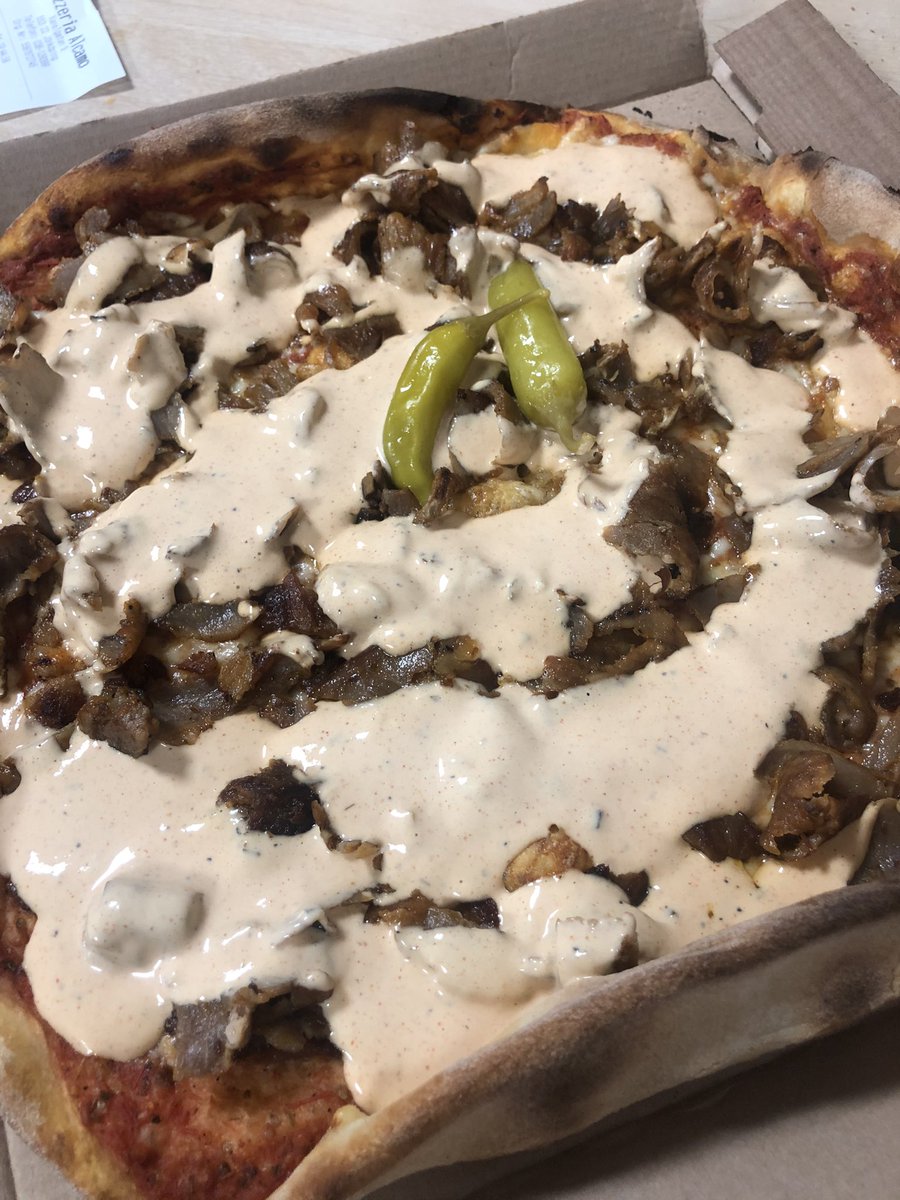 Detta mina damer o herrar är en kebabpizza. Allt annat är fake news