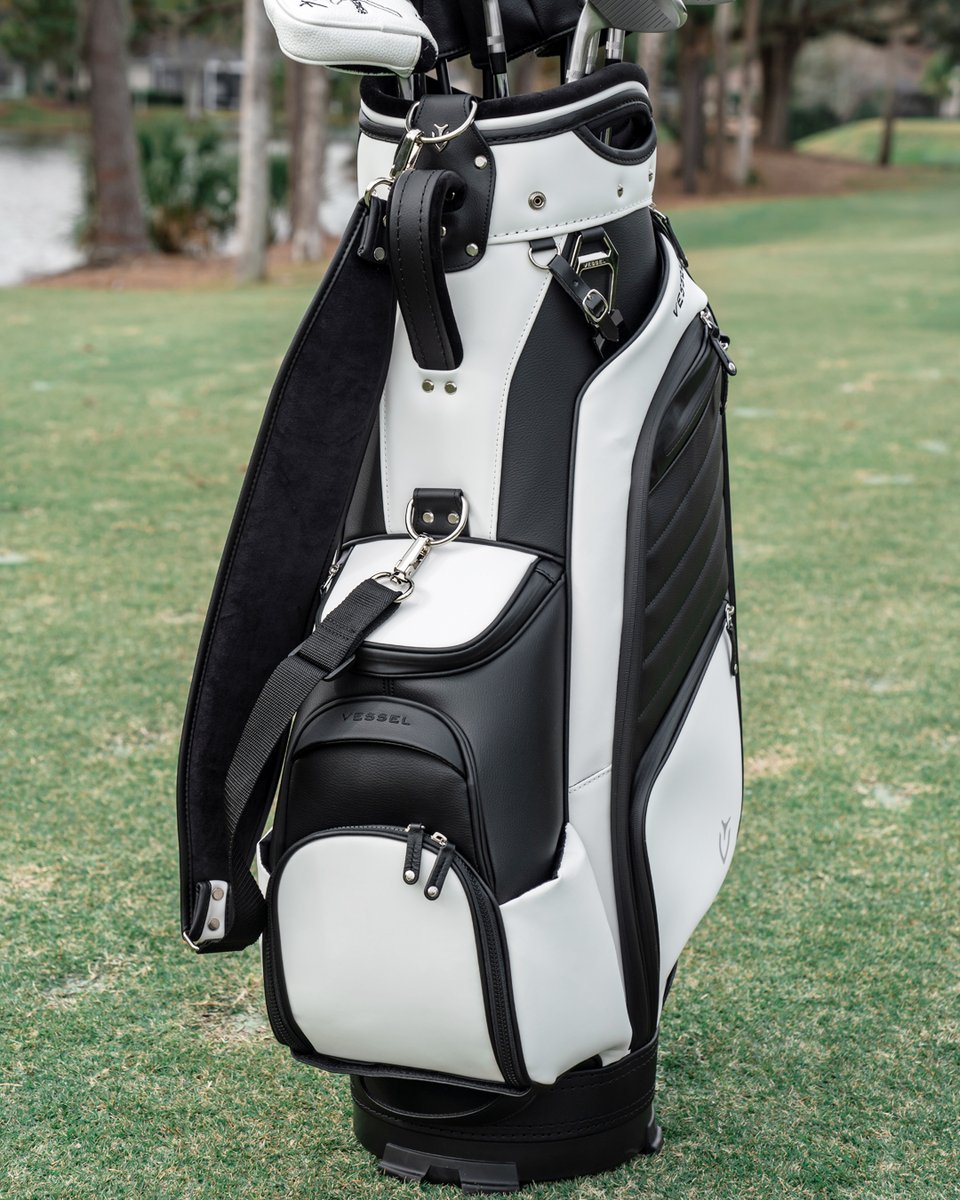 VESSEL Golf on X: Guess Who's Back❓ Lux LE Midsize Staff has arrived! This  midsize staff bag is the culmination of our design team's pursuit to bring  together elegant styling with tour