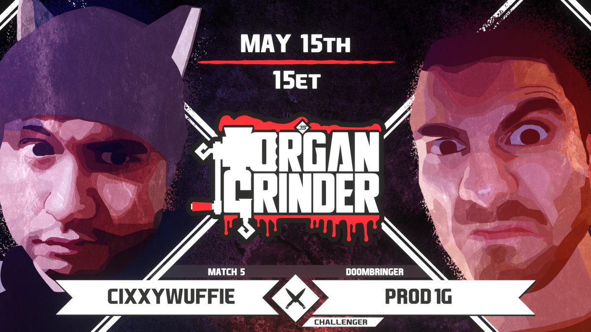 tastyspleentv's tweet photo. IN TWO DAYS on Organ Grinder 3!
FIND OUT WHAT HAPPENS WHEN YOU CALL PROD1G A NOOB!
CHILDREN, COVER YOUR EYES!
#quake #quakelive #doom #quakeworld #quakechampions #reflexarena #playmorepromode #doombringer #diabotical https://t.co/CZyA0P0i7m
