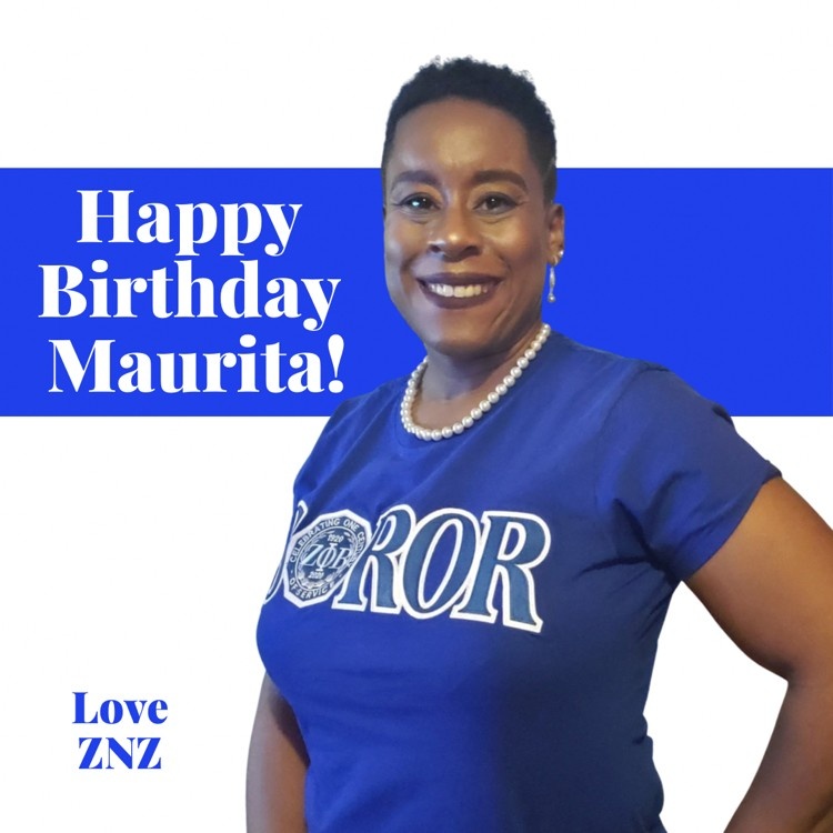 InksterZetas's tweet photo. Wishing you a very special and Happy Birthday Maurita!!  Thank you for everything you do!!! Enjoy this very special day!!

#birthdaygirl #bluegirlmagic #celebrate #ZPhiB #ZNZ https://t.co/PZX5mh7XIS