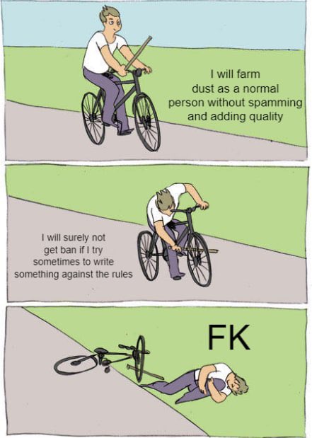 dustismagic's tweet image. Don’t let this be you....

Feel free to reach out to any of our admins on Telegram. Don’t worry they don’t bite....hard....

#MagicDust #DustIsMagic #Dust #ProofOfText #crypto #cryptocurrency