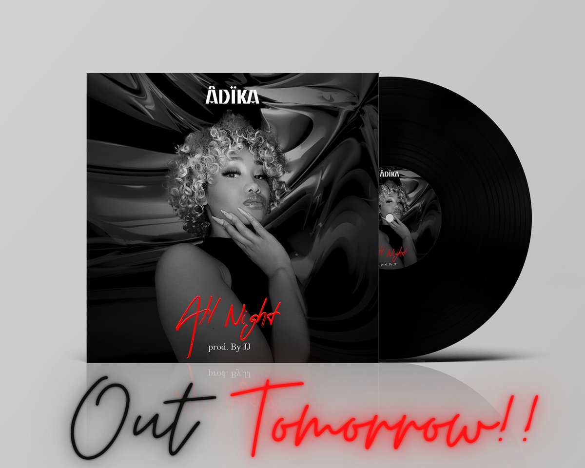 New release tomorrow by ADIKA - ALL NIGHT

ingroov.es/all-night-um