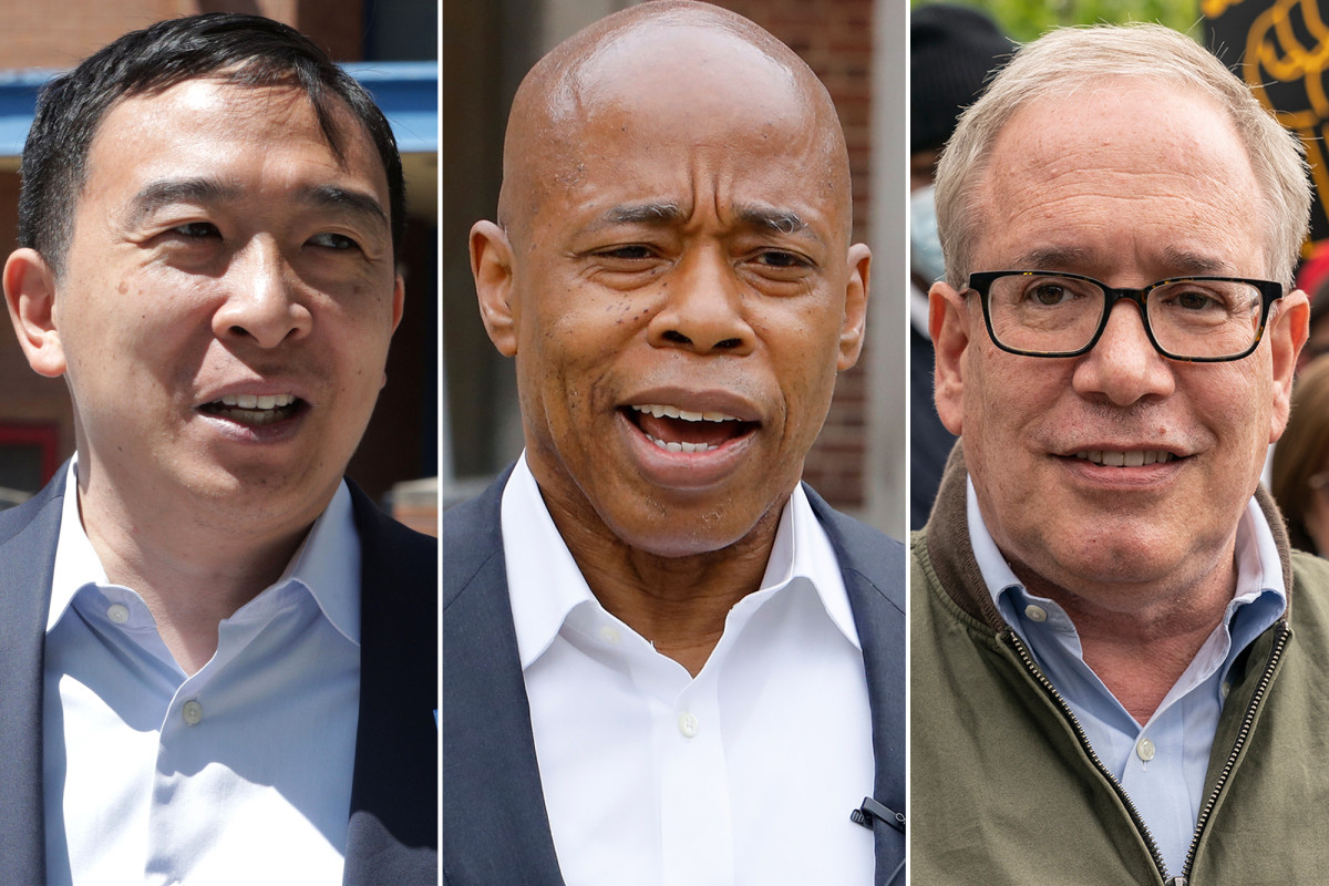 New NYC mayoral poll shows Eric Adams leading Andrew Yang ahead of first debate