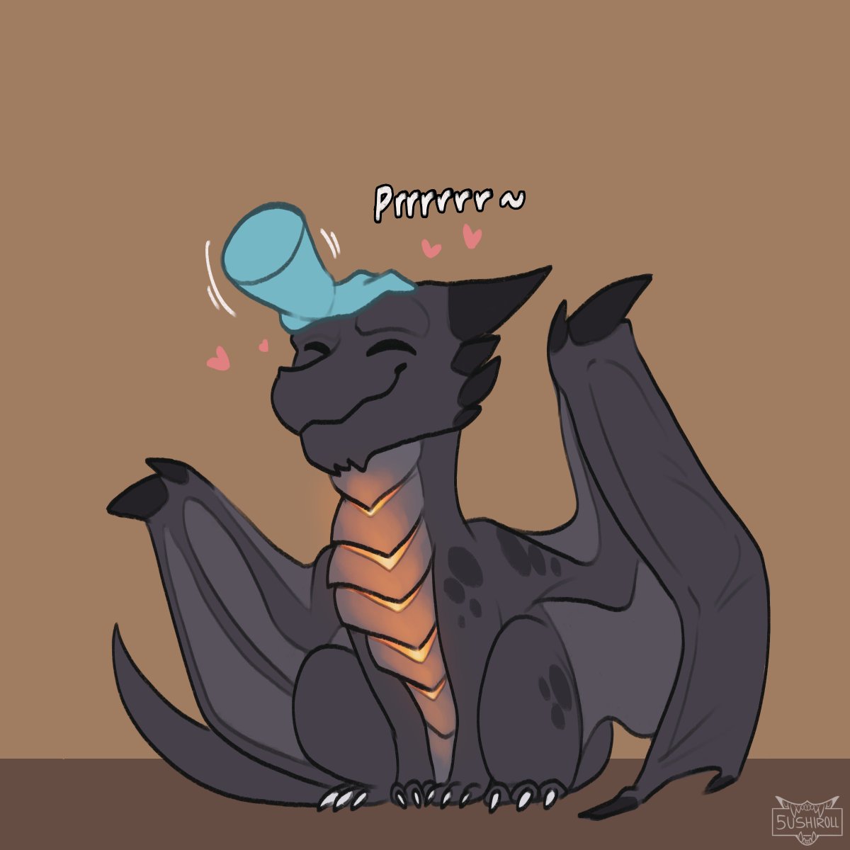 5ushiroll's tweet photo. Daily Dragon 171
Happy little fireplace https://t.co/Zyo2T04Bex
