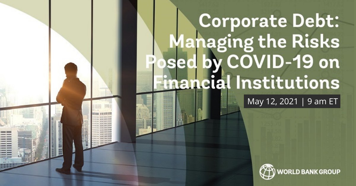 📽️Watch the replay!
Financial institutions in <a href="/WorldBank/">WorldBank</a> &amp; <a href="/IFC_org/">IFC</a> client countries must have strategies to deal w/ a wave of #DistressedDebt in the wake of COVID-19 business losses. The final session of our five-part #InsolvencySeries on Corporate Debt. wrld.bg/Q5Q150EMid1