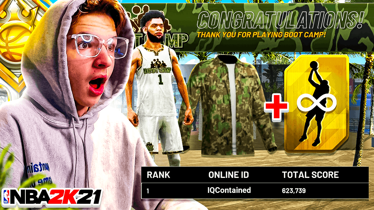 IQContained's tweet photo. I FINALLY WON BOOT CAMP AND UNLOCKED UNLIMITED BOOSTS ON NBA2K21 Current-Gen! BEST EVENT METHOD 2K21

ALL LIKES AND RETWEETS APPRECIATED ❤️+♻️

WATCH HERE ➡️ https://t.co/ETV3CKcsuc https://t.co/GH9PqQaVe9