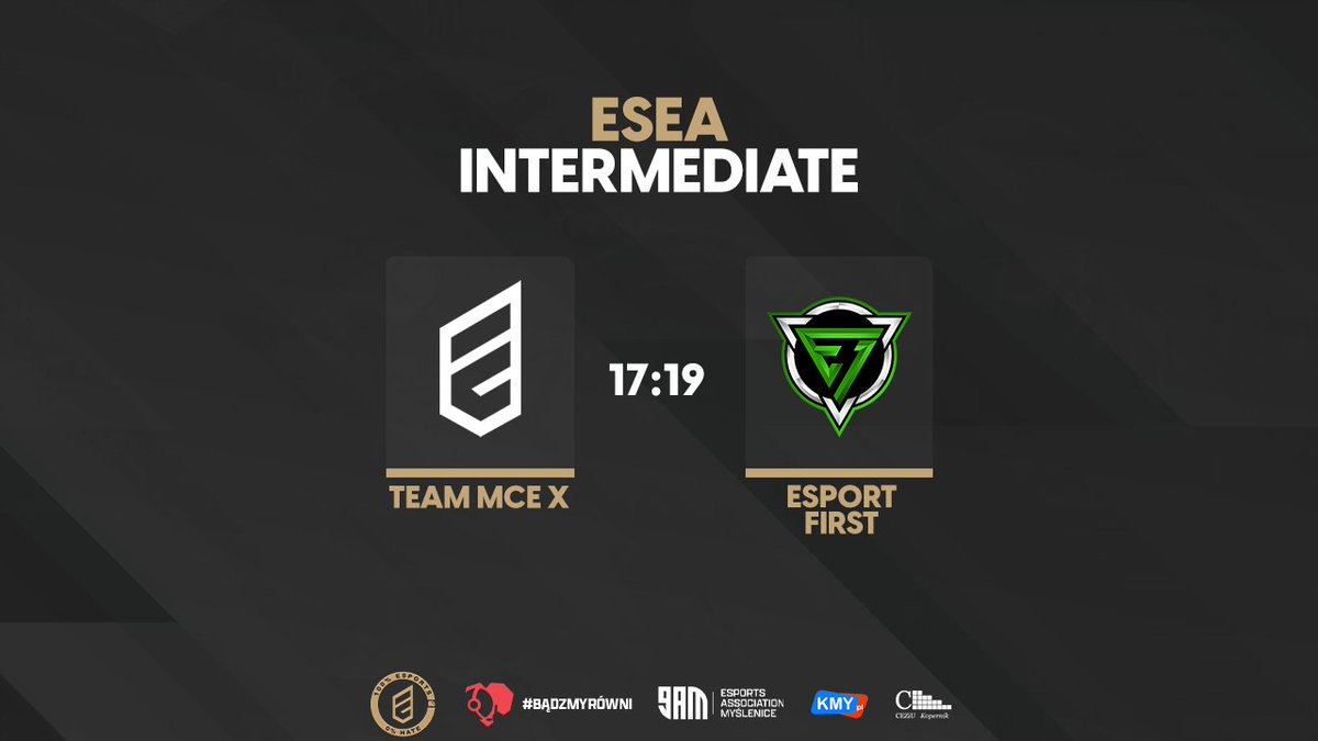 teammcecom's tweet photo. No niestety... Przyszedł moment na pierwszą porażkę w ESEA...🙄
#teamMCE #onlyMCE #MCENeverGiveUp #eMCEpence #epodziemie https://t.co/OBwUwm6gZ3