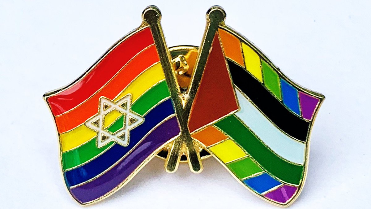 hannsimp's tweet photo. @irecapt @PaganChild I’m serious. One day there will be peace and Israeli and Palestinian queers will celebrate Pride together, before they make a mass migration in vans and campers to every other Pride from Beirut to Damascus to Aman to Baghdad and Cairo. The rainbow bus 🌈🚌 is coming… https://t.co/a31E5DOY1n