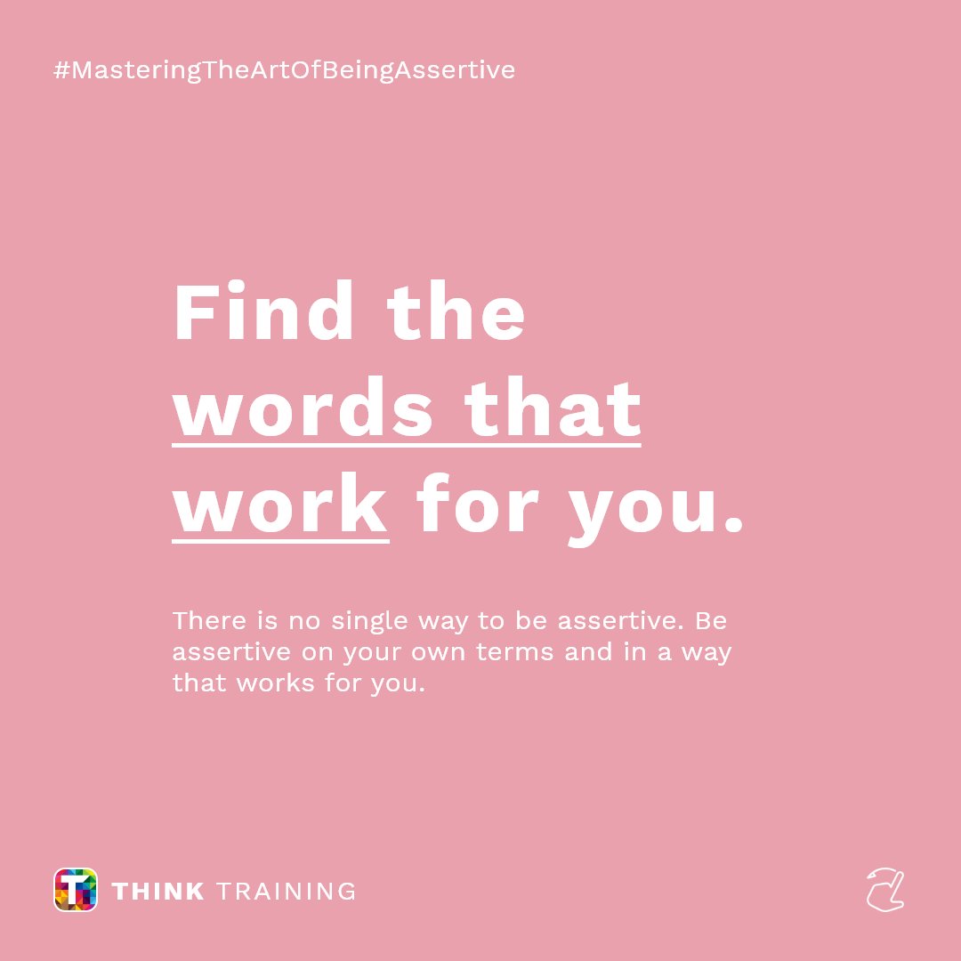Think_Executive's tweet image. 👋 Any introverts here? Being a “quiet one” can make it difficult and uncomfortable to be assertive, here are some tips for being more assertive as an introvert.

#Assertiveness #ThinkTraining #MasteringTheArtOfBeingAssertive #CourseOfTheMonth