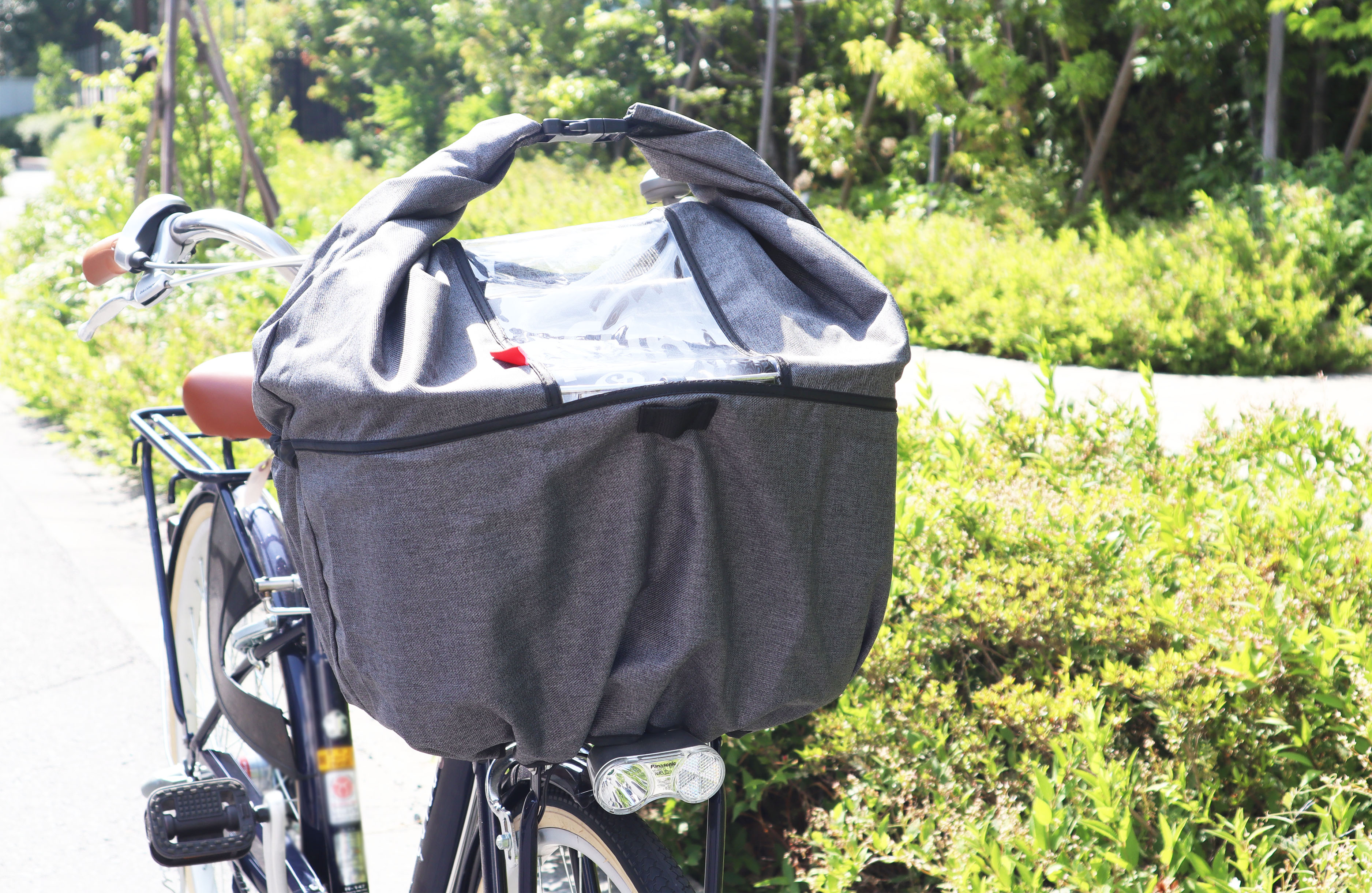 傘 リメイク 自転車 カバー