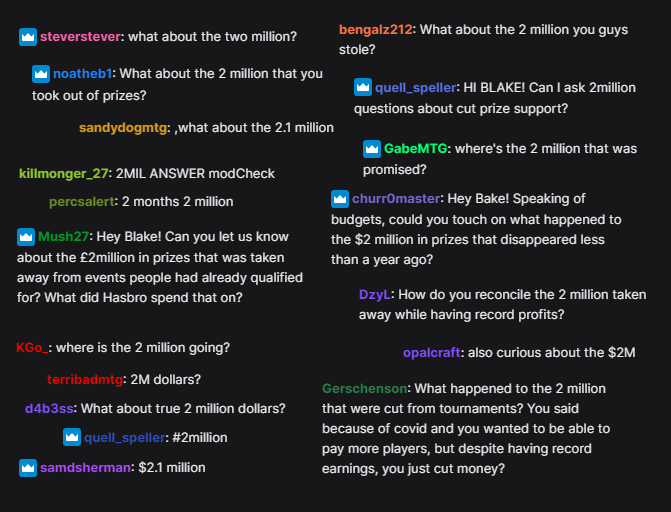 WotC Stream going well