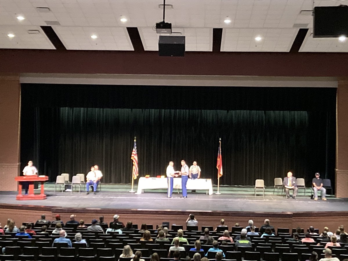 Wonderful DCHS JROTC Awards Ceremony at the DCPAC <a href="/DawsonSchools/">Dawson Co. Schools</a> <a href="/DCHStigers/">Dawson Co HS</a>