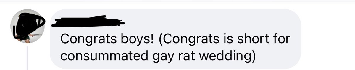 the official arthur page asked people to wish mr. ratburn and his husband a happy 2 year anniversary and the comments are a journey