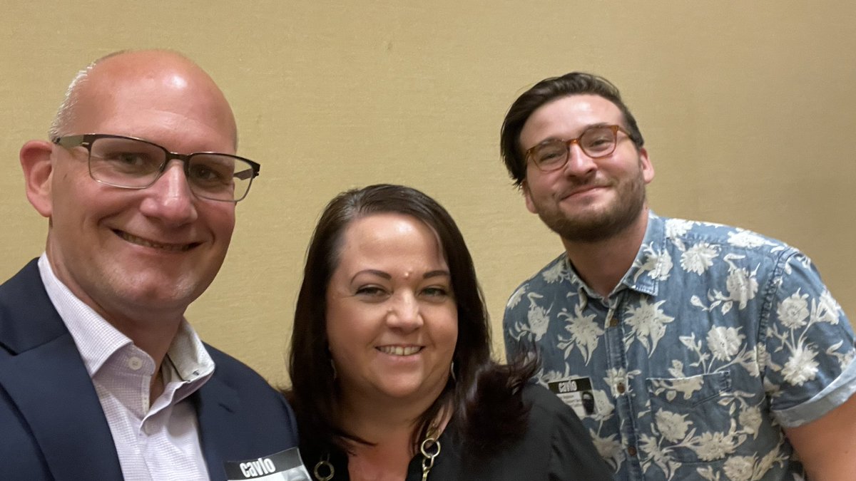 JosiahWay's tweet image. Woot! The IRLs continue! The one and only @AVBrandy! #AVTweeps #CongratsOnTheWedding @cavlo_tech @jimy_singleton #AVIXAWomen