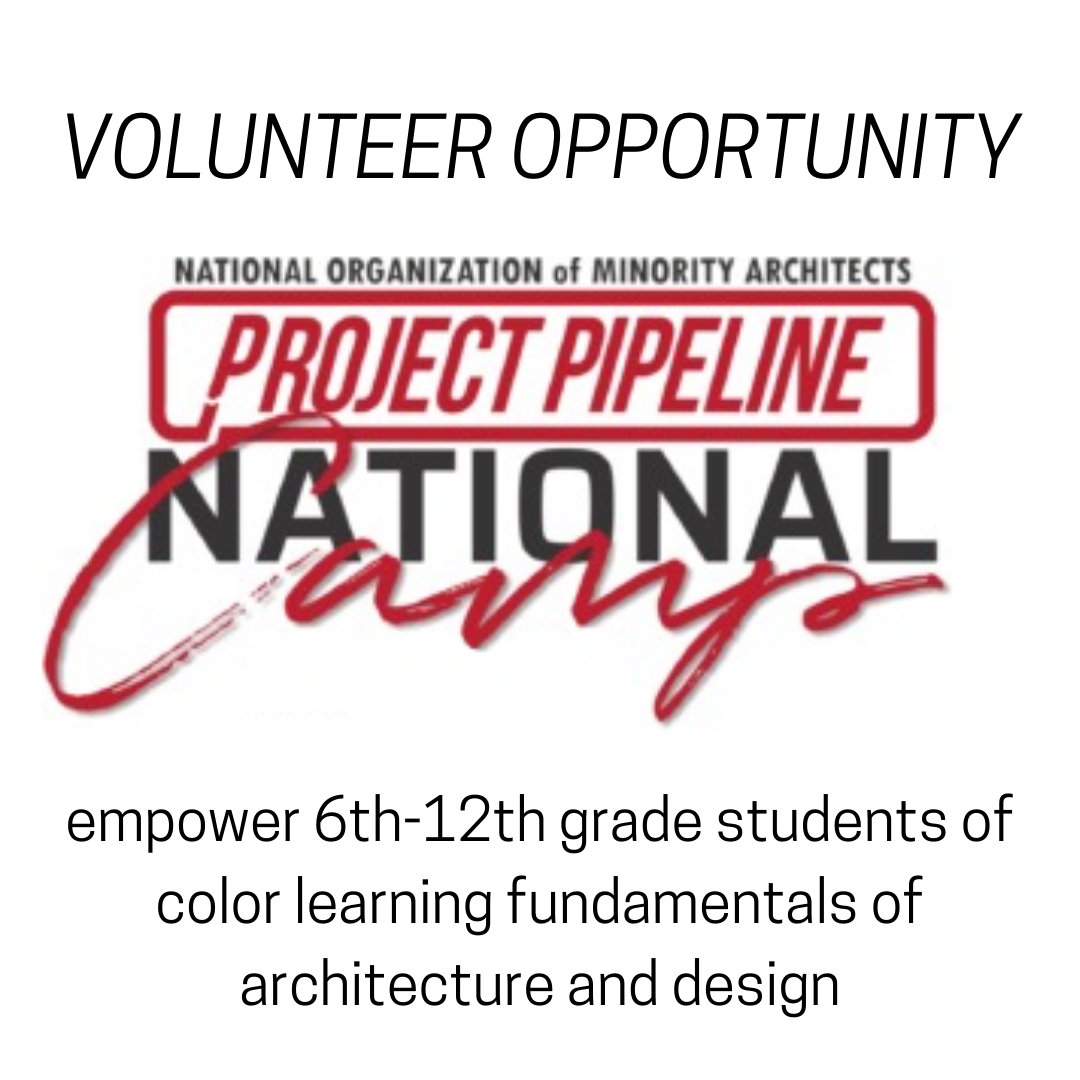 AWBSeattle's tweet image. NOMA NW is looking for volunteers for August 6th and 7th to expand the pipeline of designers through a career connected summer camp. If you are interested in getting involved, complete the form at ow.ly/FEl950EMjwW #architects #diversity #culture #change #nomanw