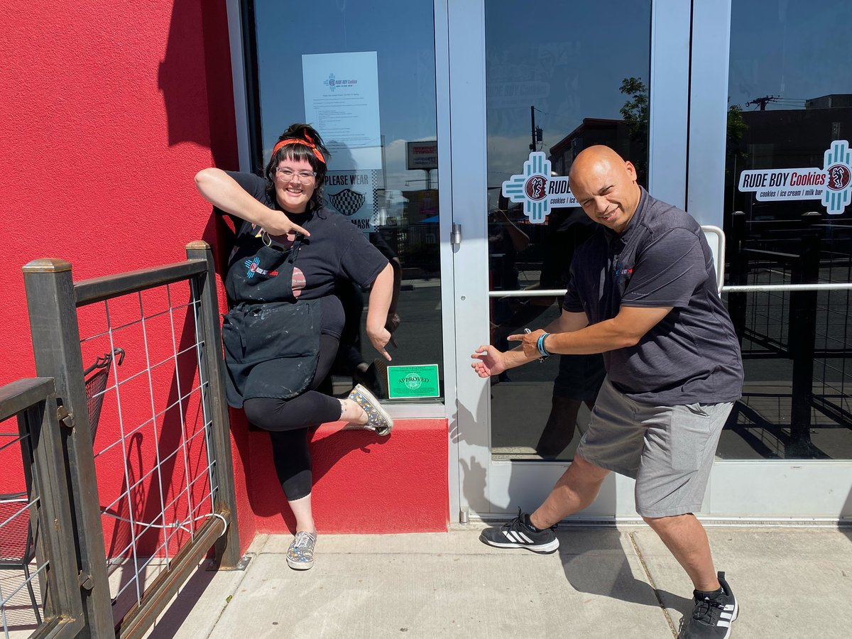 RudeBoyCookies's tweet photo. YESSSSSSSSSSSSSSSSSSS!  We got that green sticker!
Yes Yes Ya’ll!!!!!!!
🍪❤️🍪❤️
We will be opening our new location, 1916 Central Avenue SE, this weekend. Hours for this weekend will be:
Saturday 5/15/21 🍪2-6 pm. 
Sunday 5/16/21 🍪 12-6 pm. 
We hope to see you soon!!! https://t.co/a7oBkXzITW