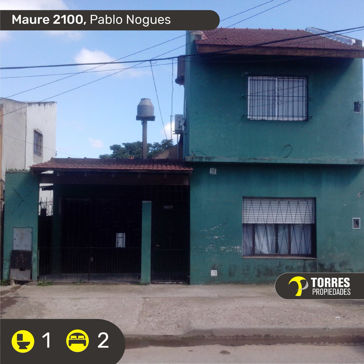 torrespropiedad's tweet photo. EN VENTA 🔑🏡

🏠 CASA DE 3 AMBIENTES 🏠

💻 +info:
https://t.co/2x5zf7GjQV

#TorresPropiedades 🏘 #Venta #Alquiler #Tasaciones #Casa #Departamento #Propiedades #Oportunidad #Inversión #RealState #3amb #Amoblado https://t.co/yirPhfJUrh