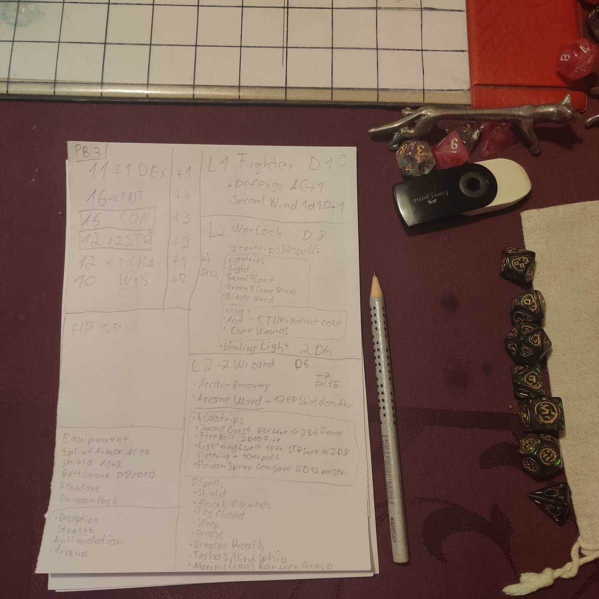 torbilicious's tweet image. Ready for impromptu midnight dnd