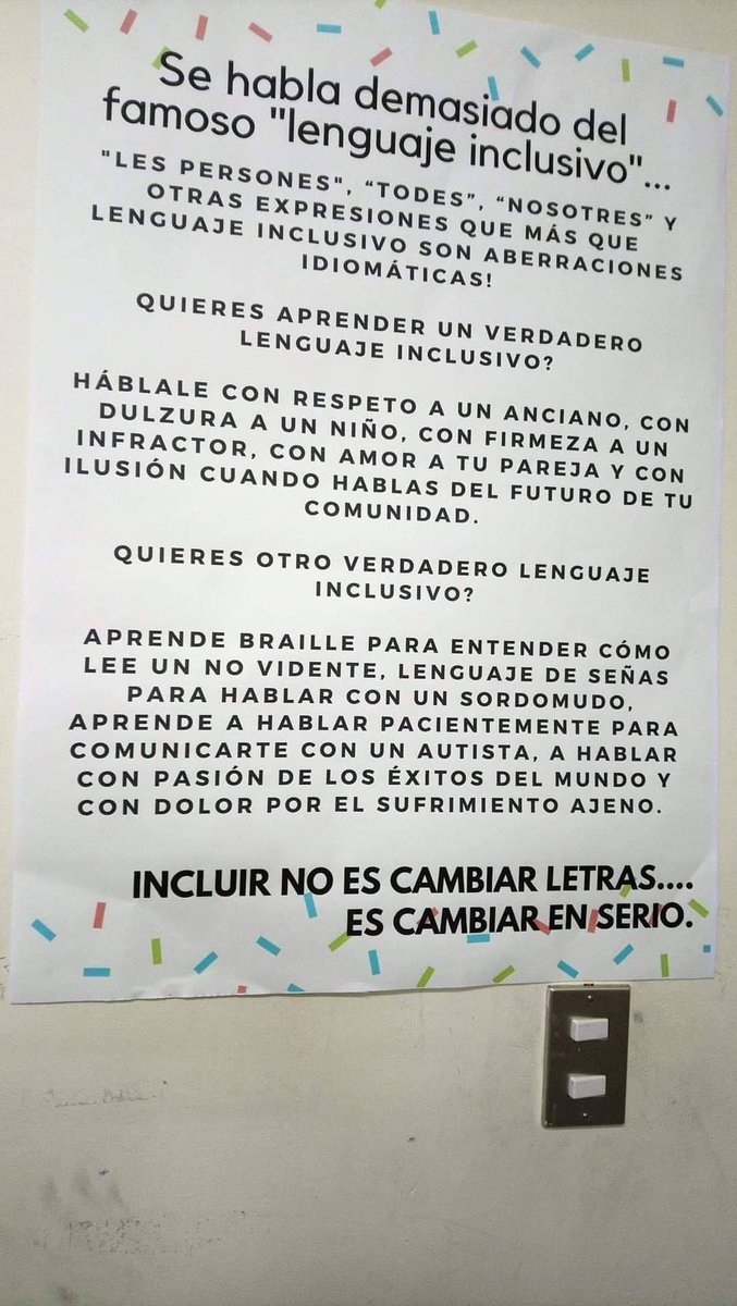 RafaelJ_Sanchez's tweet photo. @roma_gallardo En muchas escuelas debería estar este cartel. https://t.co/arGsrchoCk