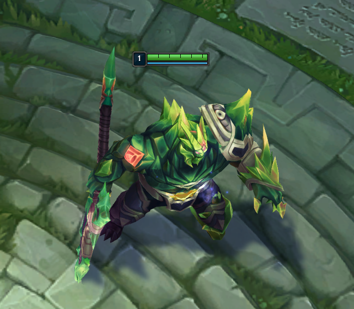 LoL Account With Shamrock Malphite Skin