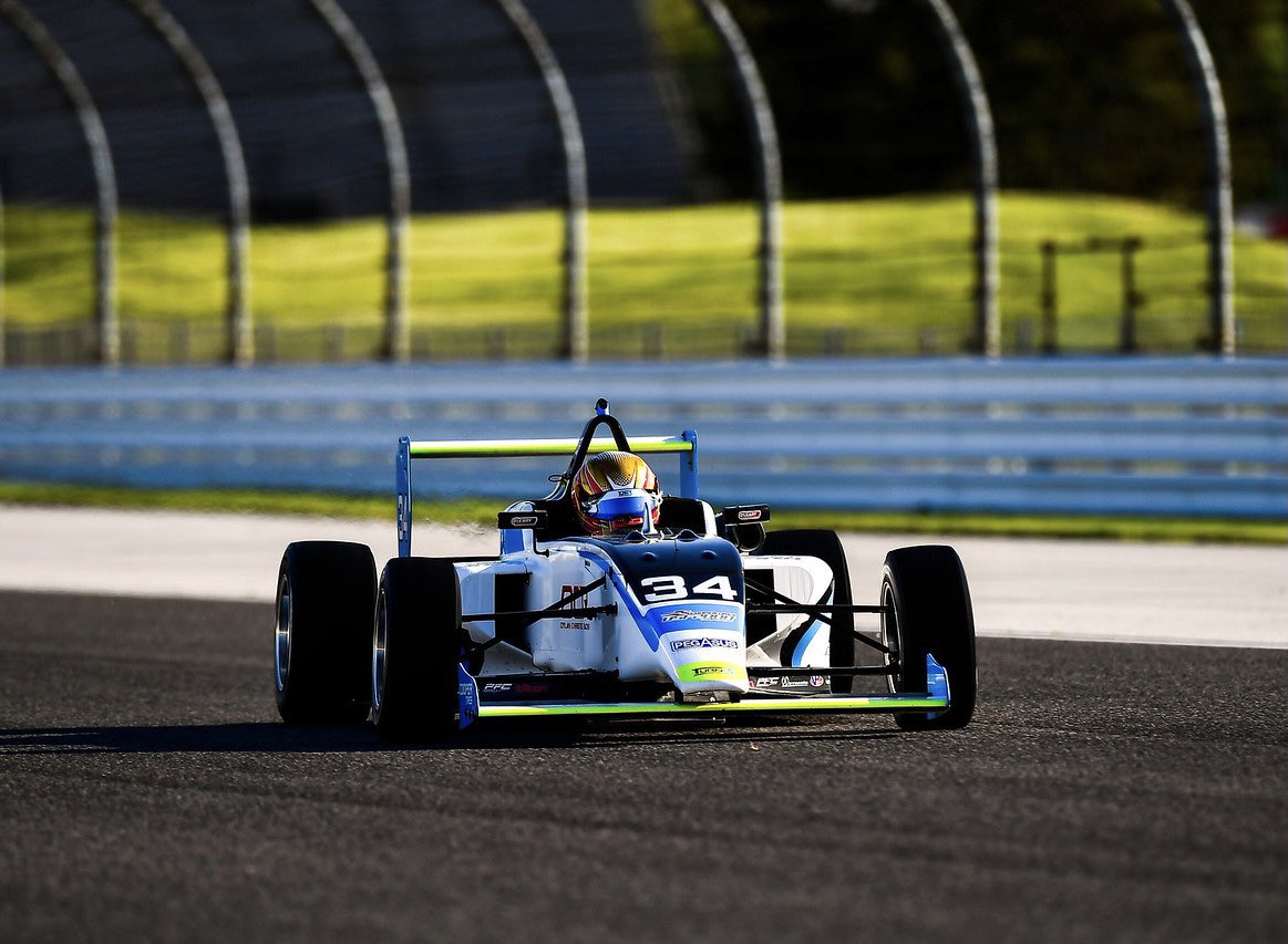 Top 10 in <a href="/USF2000/">USF2000 Series</a> qualifying at <a href="/IMS/">Indianapolis Motor Speedway</a> , catch the races tomorrow at 10:40 and 3:25 est on the Road to Indy app! The <a href="/turn3motorsport/">Turn 3 Motorsport</a> car was on rails!