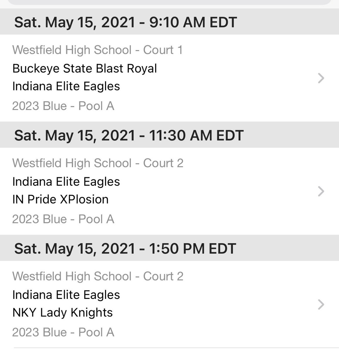 Another opportunity to get on the court and elevate our game! #iefamily @IndianaEliteWBB