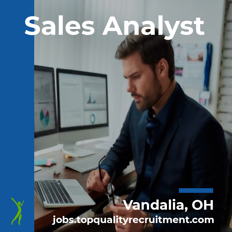 TQRNorthAmerica's tweet photo. A leading Manufacturing company in Vandalia, OH is looking for Sales Analyst with 3+ Years' experience as a sales or data analyst.
Apply now: https://t.co/aNJJzn81fa
#Manufacturing #Vandalia #SalesAnalyst #dataanalyst #job #hiring #career #nowhiring #sales #DataAnalyst https://t.co/pp0PDtA8VJ