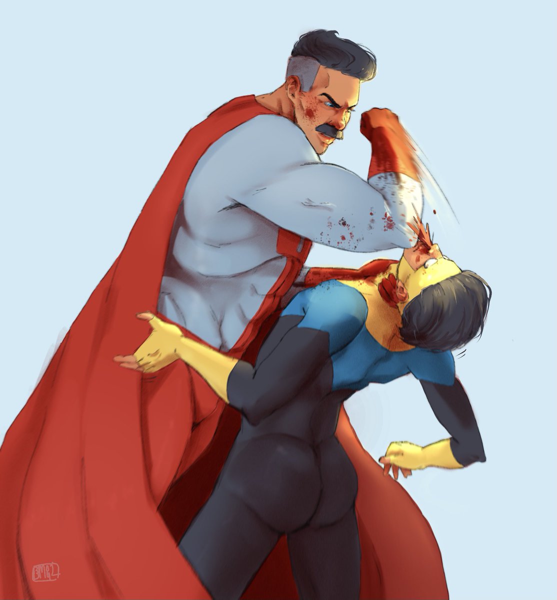 jartsyy's tweet image. Some #Invincible fanart :) I’ve been obsessed with this show, and I think I wanna read the comic soon
 #omniman #Invinciblefinale #Invinciblefanart