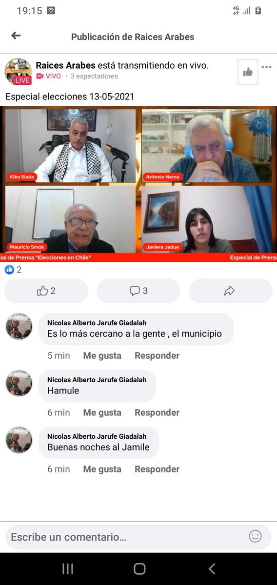 vamosyvolvemos_'s tweet photo. Estamos en vivo con un especial pre elecciones. Con Mauricio Smok y Javiera Jadue candidatos a concejal por Recoleta https://t.co/QRoCgYyJuX