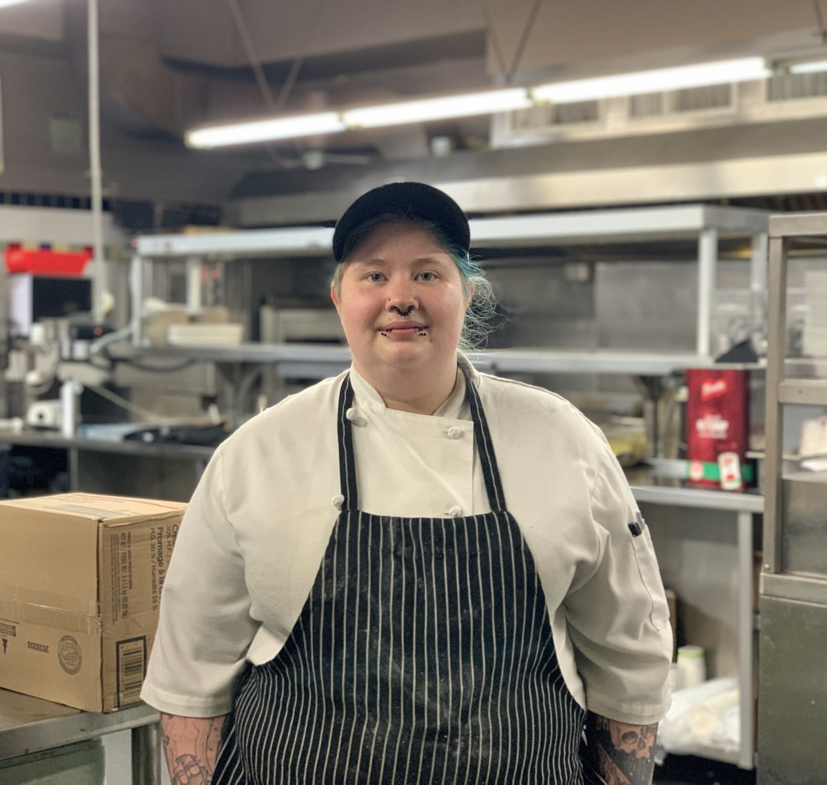 predatorridge's tweet photo. Congratulations to #TeamPred member, Vanessa Hampton who just completed her Professional Cook Level 2 at Okanagan College. She got a 92% mark overall and 100% in practical test!! π https://t.co/spQpZEbSIW
