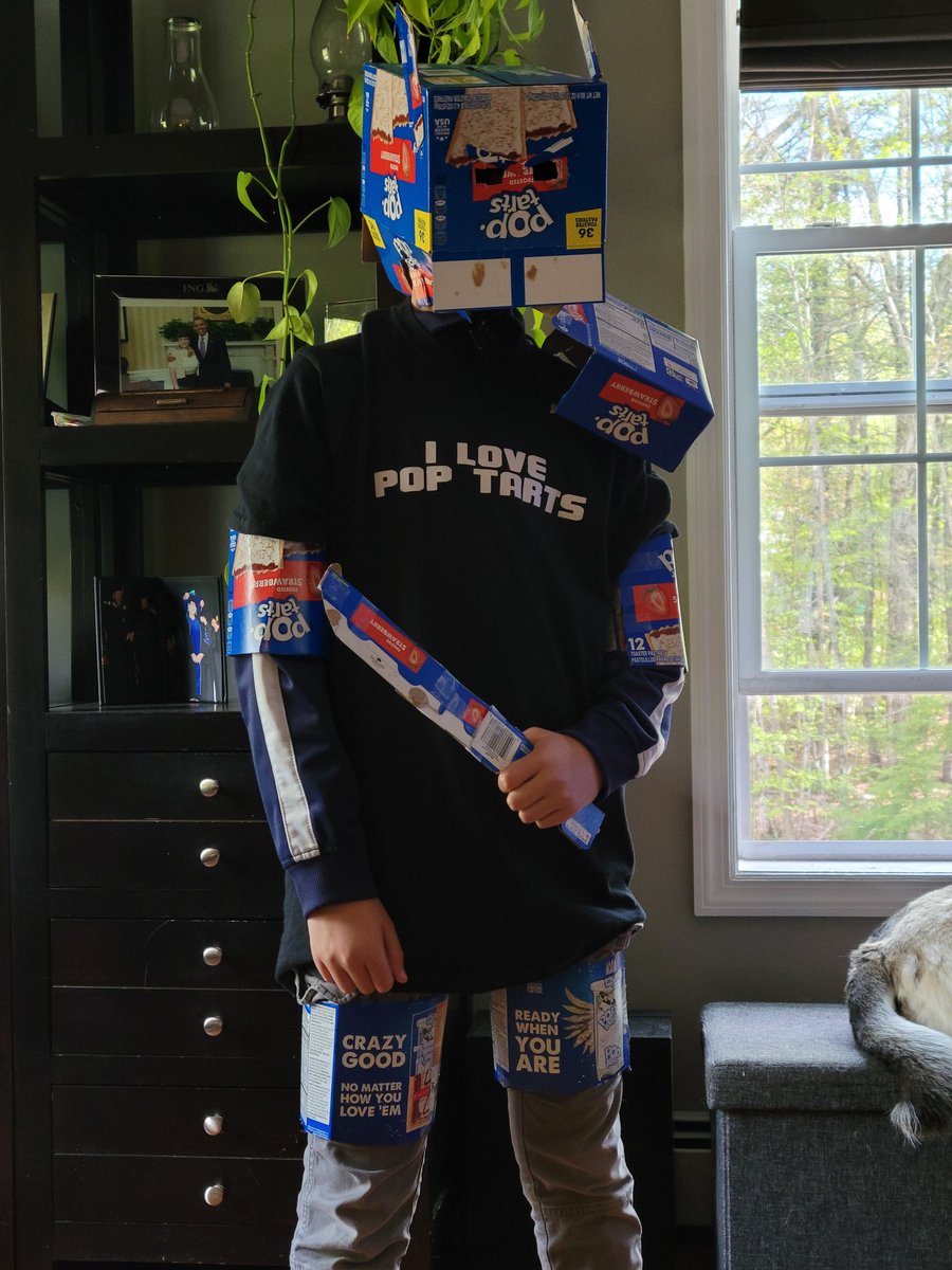 Meet Pop Tart Boy.  He is ready to take on any morning breakfast battle.  #poptarts <a href="/PopTartsUS/">Pop-Tarts</a>