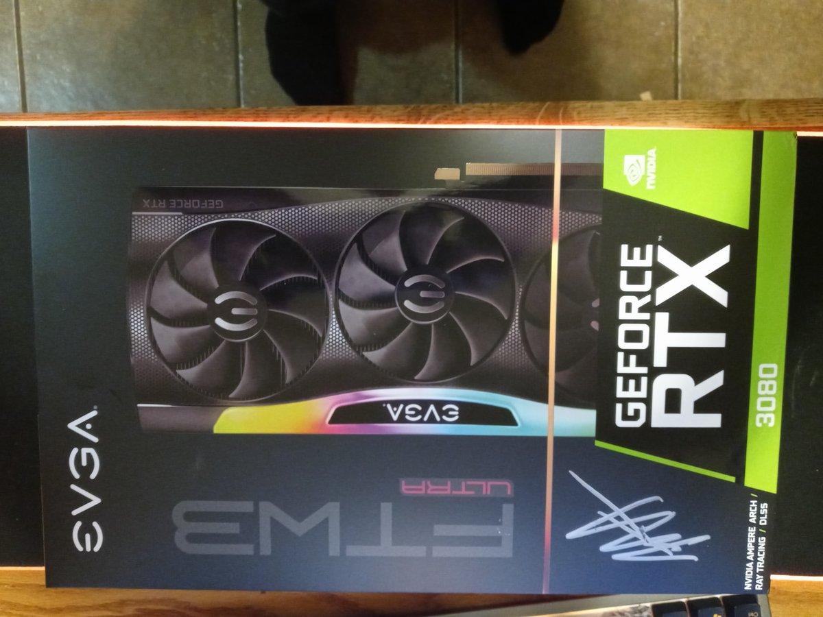 EnginePenitent's tweet photo. @EVGA_JacobF Thanks for putting up with me bugging the shit out of you for months. This thing broke my arm lifting out of the box and then made my eyes bleed with overwhelming fidelity. https://t.co/HDxdZOwats
