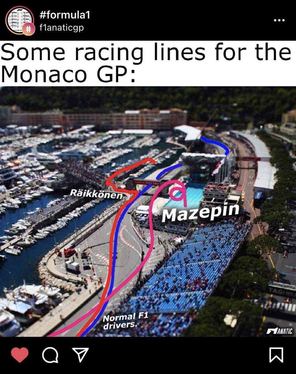 OutLapF1Podcast's tweet photo. #MonacoGP #MasterSpin #F1 #Formula1 😂😂😂 https://t.co/aF7FNRyJGQ