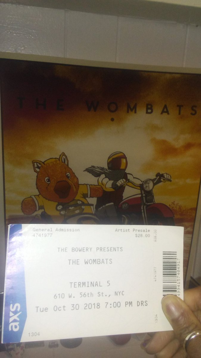 shamekapoet's tweet photo. #WombatsComp @thewombats I need to add to my miniscule collection😘 https://t.co/c5ZykwcAyj