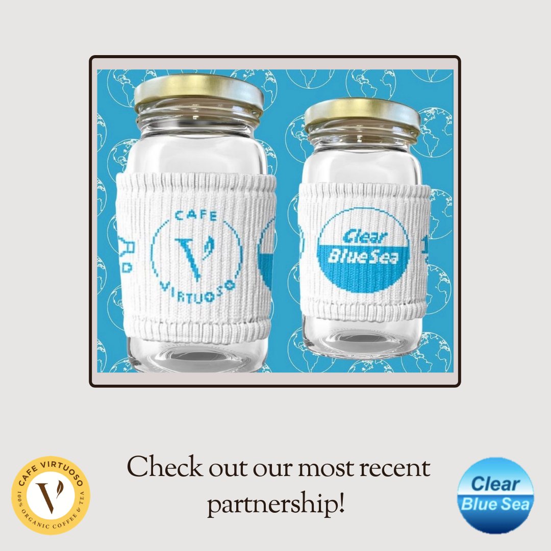 We are excited to share that we have partnered with @cafevirtuoso for a new Zero-Waste Coffee Container Program! CV is the first 100% certified organic specialty coffee roaster and cafe. Our goal is to promote and participate in the reduction of plastics that end up in landfills!