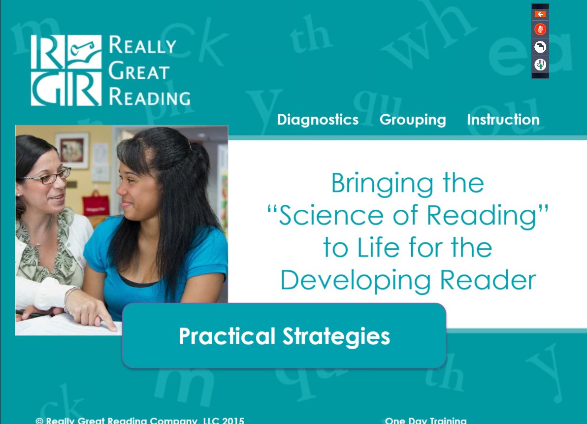 #TeamExcellence &amp; I are back with <a href="/ReallyGreatRead/">Really Great Reading</a> tonight for Day2.  Strengthening  readers <a href="/RheLancaster/">RHELancaster</a> begins with us. #RHExcellence #RHEMatters @WEBOCurriculum @millwill77 <a href="/akperera/">Dr. A. Katrise Lee-Perera⚜️</a>