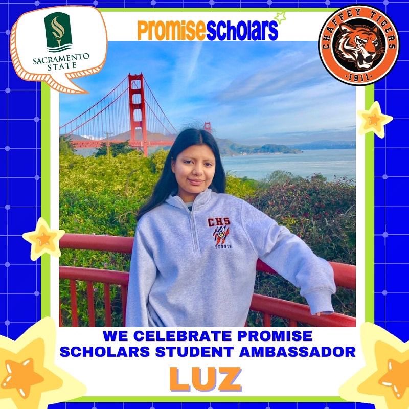 OntMontPS's tweet photo. We are so excited to celebrate your college decisions this week and next! 🙌🏼🎓 Congrats to Luz who committed to Sacramento State🎉🎉We are so proud of you! #PSDecisionDay #CollegeIs4Me https://t.co/FODuaMyqxq