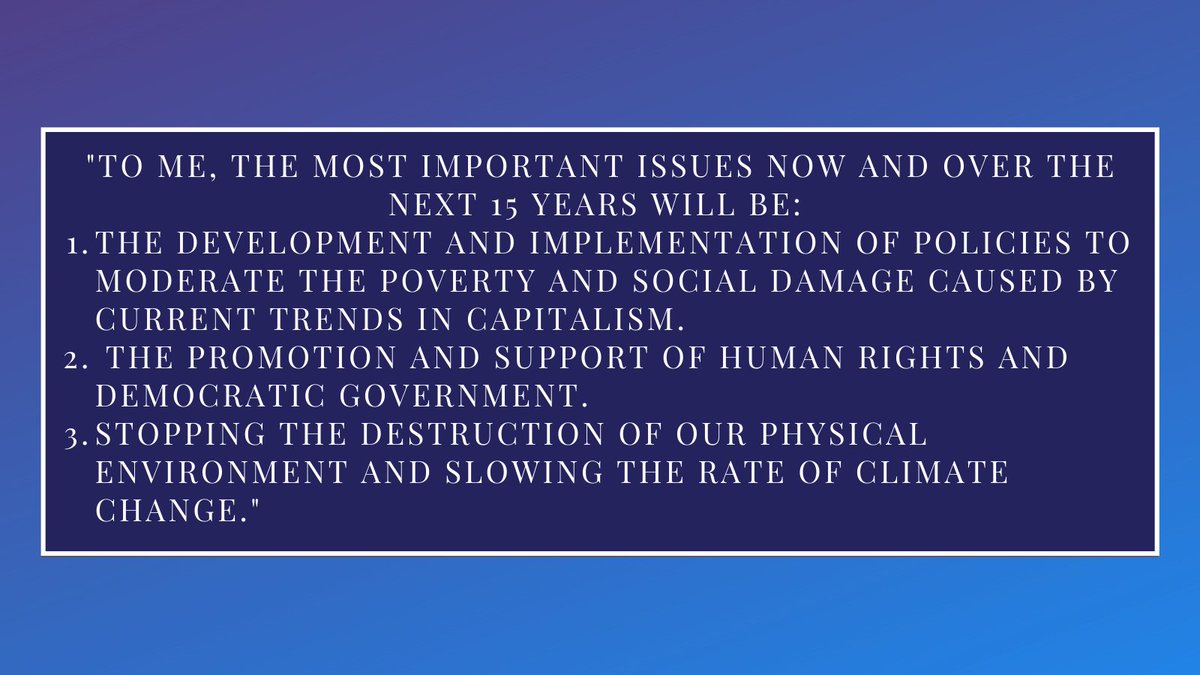 My thoughts on where philanthropy will focus its efforts in the upcoming years. 
From my interview with <a href="/theartcollect/">theartcollector</a>.
You can read the entire interview here: ow.ly/qUkf50EB7X8