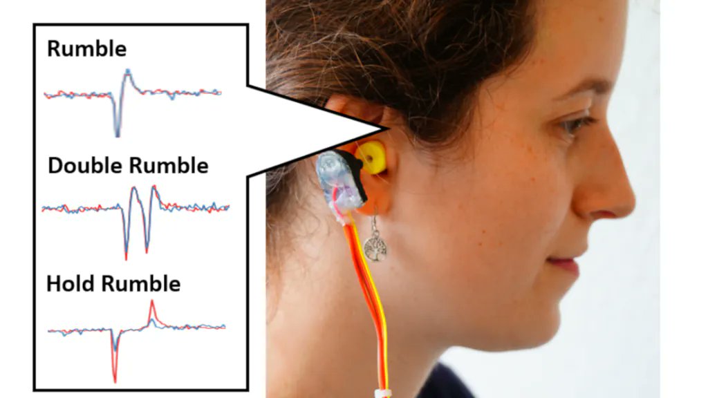 This discreet hands- and eyes-free input device may just be for you — if you can rumble your ears, that is: bit.ly/3uRH6ig