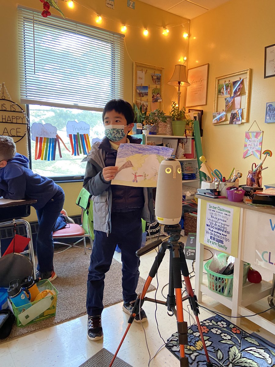 CompTeacherK_5's tweet photo. 2nd Gr. @shady_side loved connecting with @MissSandora’s students @FosterSchoolMTL to share How We Play, based on the book This is How We Do It: One Day in the Lives of Seven Kids Around the World by Matt Lamothe. We discovered we like many of the same activities! @also_design https://t.co/ANIOtqTfxu