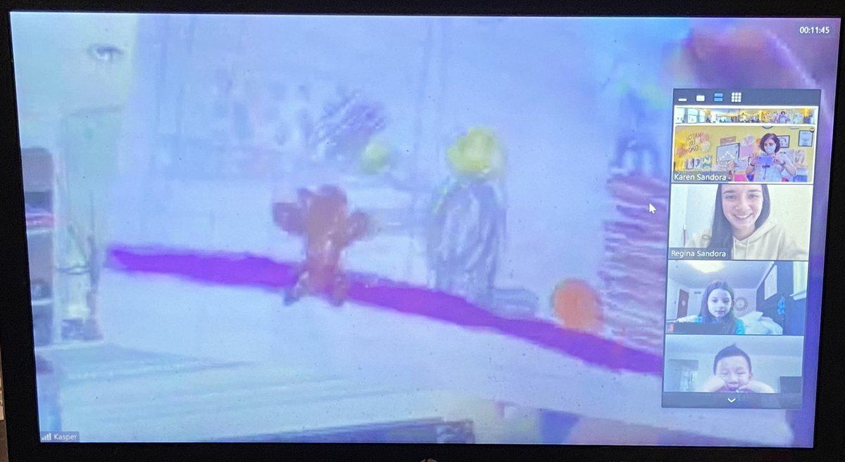 CompTeacherK_5's tweet photo. 2nd Gr. @shady_side loved connecting with @MissSandora’s students @FosterSchoolMTL to share How We Play, based on the book This is How We Do It: One Day in the Lives of Seven Kids Around the World by Matt Lamothe. We discovered we like many of the same activities! @also_design https://t.co/ANIOtqTfxu